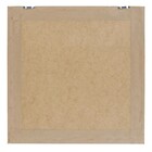 Quadro Praia Azul com Vidro 60x60cm Arte Própria