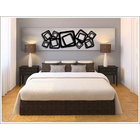 Quadro Preto 100 X 45 Abstratos Para Casa