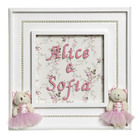 Quadro Princesa Gemêas Quarto Bebê Infantil