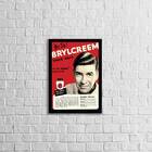 Quadro Propaganda Pomada De Cabelo 33x24cm - Com Vidro Moldur