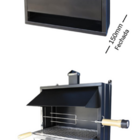 Quadro Provençal Pássaro Com Flores 33x24cm - Com Vidro Moldu