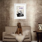 Quadro Psicologia Mestres - 60x48cm Moldura:madeira Branca