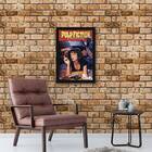 Quadro Pulp Fiction - Uma Thurman 45x34cm - Com Vidro Moldura