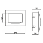 Quadro Pvc Embutir 12 Disjuntores Branco