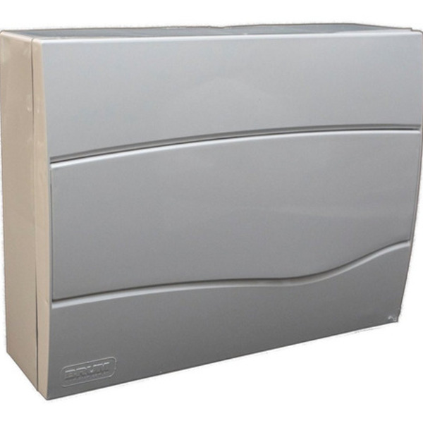 Quadro Pvc Sobrepor 12 Disjuntores Branco