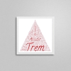 Quadro Quadrado Gírias De Minas Gerais 33x24cm Moldura:madeir