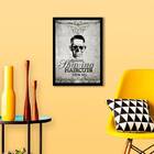 Quadro Quality Shaving Haircuts 33x24cm - Com Vidro Moldura:m