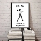 Quadro Quebrando Preconceitos 24x18cm Moldura Preta