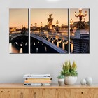 Quadro Rança Paris Alexander Bridge