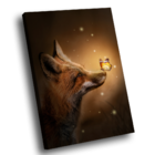 Quadro Raposa -- Br Artes Médio 84x54