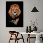 Quadro Realeza Do Leão -- Br Artes