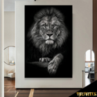 Quadro Realeza Do Leão Pb -- Br Artes Pequeno 60x40