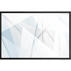 Quadro Recorte E Listras 120x80 - Casa Da Moldura