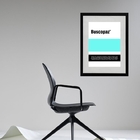 Quadro Remédio Buscopaz - 60x48cm Moldura:madeira Branca