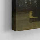 Quadro Retrato Da Mãe James Mcneill Whistler Canvas 60x60cm