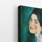 Quadro Retrato De Uma Dama Gustav Klimt Canvas 140x90cm