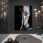 Quadro Retrato Feminino -- Br Artes Médio 84x54