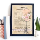 Quadro Retrô Para Atelier De Costura 33x24cm - Com Vidro Mold