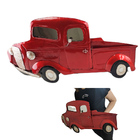 Quadro Retro Pick Up 3d Metal Espelhado Decorativo Estante Pr