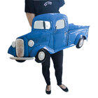 Quadro Retro Pick Up 3d Metal Espelhado Estante Prateleira Pa