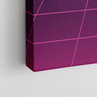 Quadro Retrowave Carro Sol Cidade Retro Canvas 60x40cm