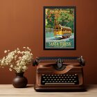 Quadro Rio De Janeiro - Bondinho Santa Tereza 33x24cm - Com V