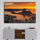Quadro Rio De Janeiro Céu Amarelo - 1 Tela
