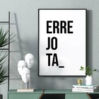 Quadro Rio De Janeiro - Errejota 33x24cm - Com Vidro Moldura