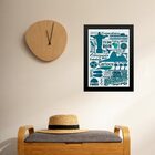 Quadro Rio De Janeiro - Tudo De Bom 24x18cm Moldura Branca