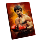 Quadro Rocky Balboa Pintura -- Br Artes
