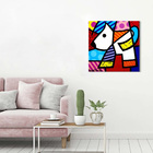 Quadro Romero Britto Cachorrinho