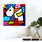 Quadro Romero Britto Cachorrinho