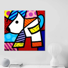 Quadro Romero Britto Cachorrinho