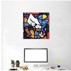 Quadro Romero Britto - Cat 80x70