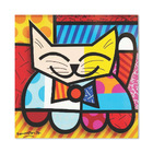 Quadro Romero Britto Gatinho 2