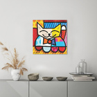 Quadro Romero Britto Gatinho 2