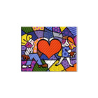 Quadro Romero Britto - Heart Kids
