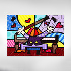 Quadro Romero Britto O Pianista