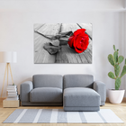 Quadro Rosa Pequeno 60x40