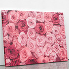 Quadro Rosas Vermelhas Fotografia Decorativo Canvas 100x70cm