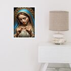 Quadro Sacro Nossa Senhora Desatadora Dos Nós 45x34cm Moldura