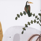 Quadro Safari Marrom com Vidro 30x40 Arte Própria