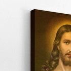 Quadro Sagrado Coração De Jesus Cristo Canvas 140x90cm