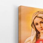 Quadro Sagrado Coração De Maria Imaculadada Canvas 120x80cm