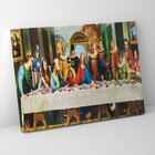 Quadro Santa Ceia Heróis - 1 Tela