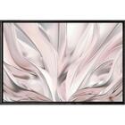 Quadro Seda Abstrato 120x80 - Casa Da Moldura