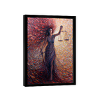 Quadro Senhora Justiça -- Br Artes