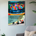 Quadro Senna -- Br Artes