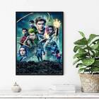 Quadro Série Titans Dc 45x34cm - Com Vidro Moldura:madeira Pr