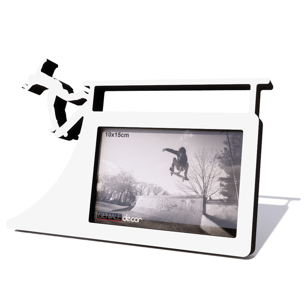 Quadro Skate Presente Especial Skatista Para Foto 10x15cm Gen